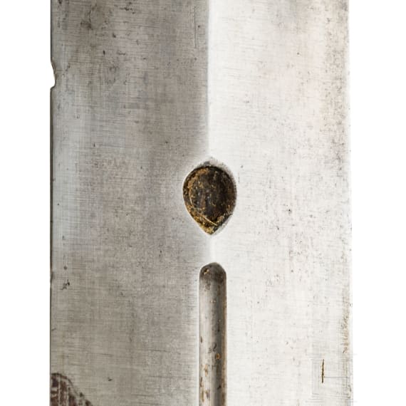 A silver mounted kinzal, Ottoman Empire, late 19th to early 20th century