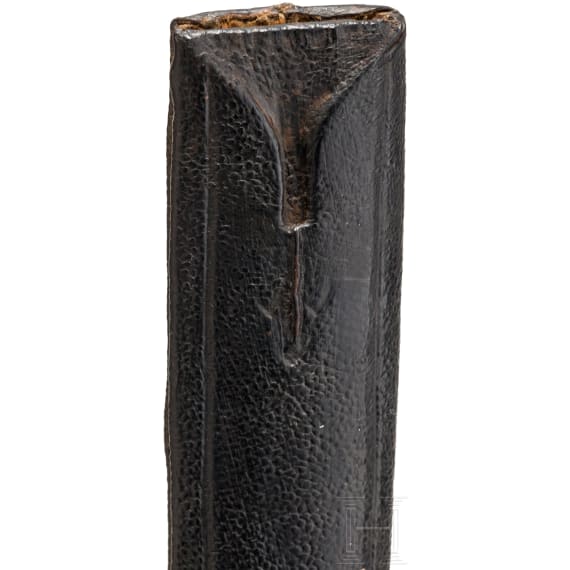 Shamshir mit feiner Klinge aus Wootzdamast, osmanisch/persisch, um 1800