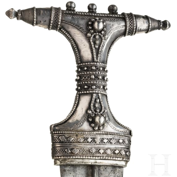 Beduinen-Djambia mit G&uuml;rtel, Yemen, 19. Jhdt.