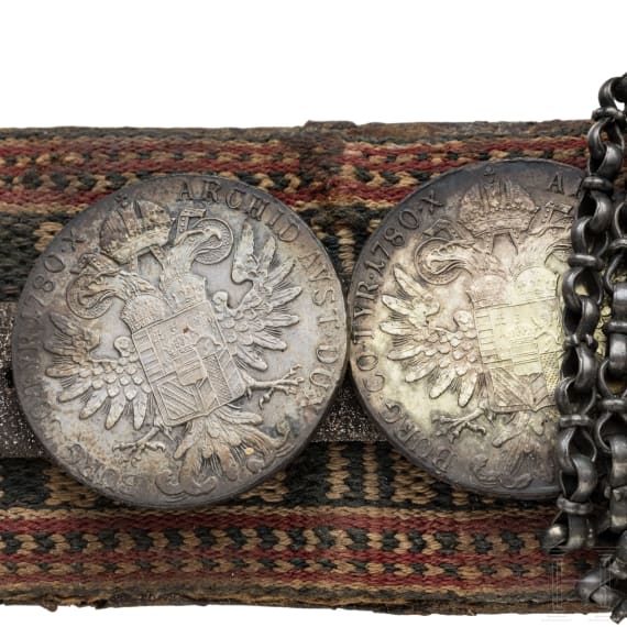 Beduinen-Djambia mit G&uuml;rtel, Yemen, 19. Jhdt.