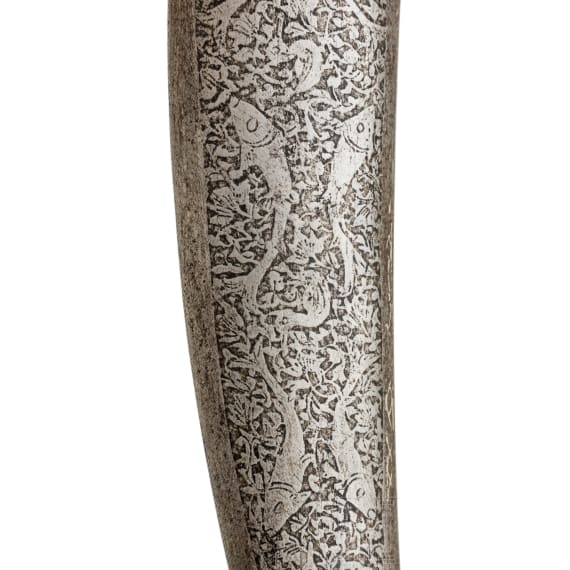 Ganzmetall-Khanjar, Persien, um 1900