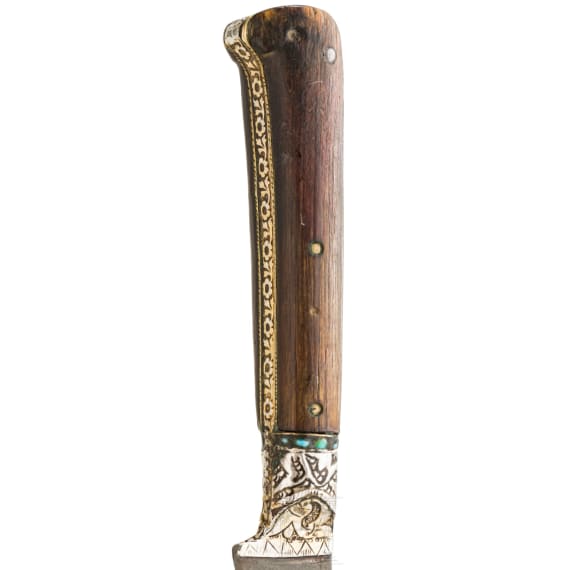 Kleines Bicak-Messer, Turkestan oder Afghanistan, Ende 19. Jhdt.