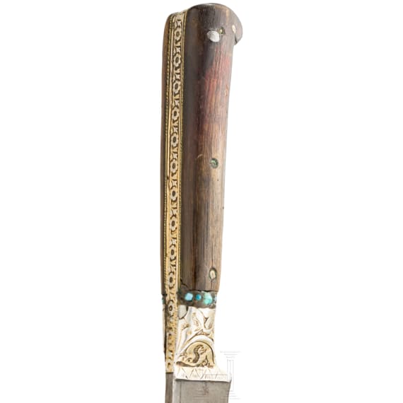 Kleines Bicak-Messer, Turkestan oder Afghanistan, Ende 19. Jhdt.