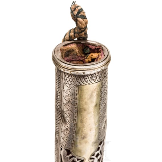 Kard mit Silberscheide, Turkmenistan, 19. Jhdt.