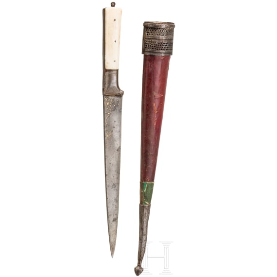 Kard mit Wootz-Klinge, Afghanistan, 19. Jhdt.