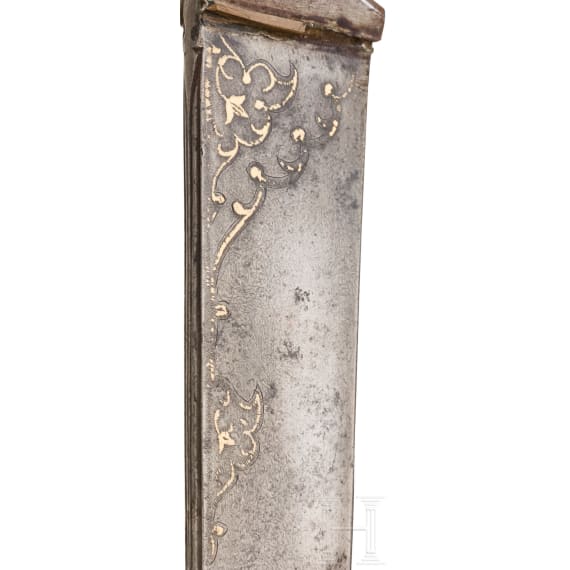 Kard mit Wootz-Klinge, Afghanistan, 19. Jhdt.