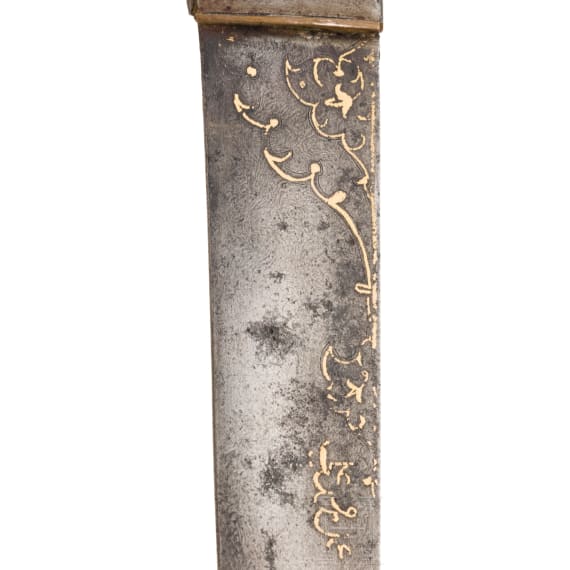 Kard mit Wootz-Klinge, Afghanistan, 19. Jhdt.