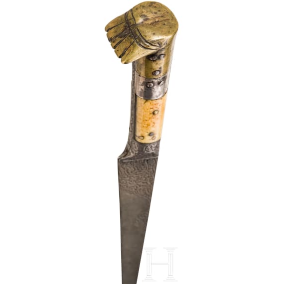 Choora mit &auml;lterer, geschnittener persischer Wootz-Klinge, Afghanistan, fr&uuml;hres 20. Jhdt.