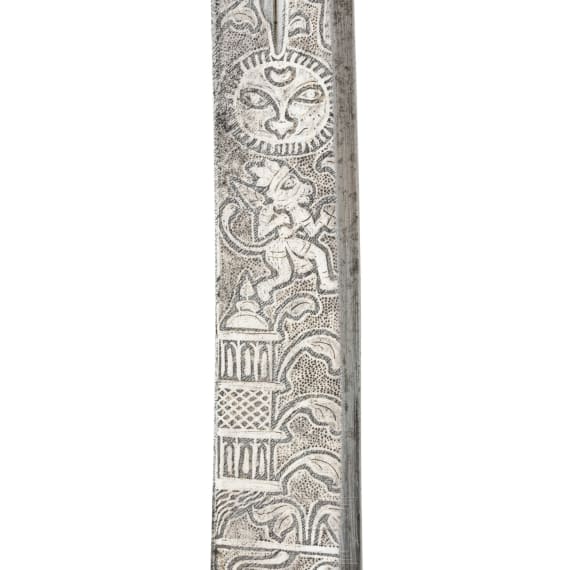 Silbertauschierter Pouluar, Afghanistan, um 1800