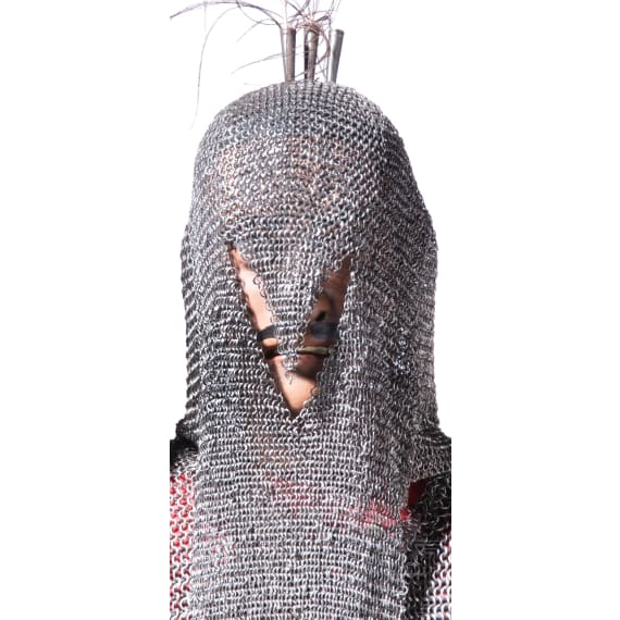 An armoured Indian warrior, circa 1800