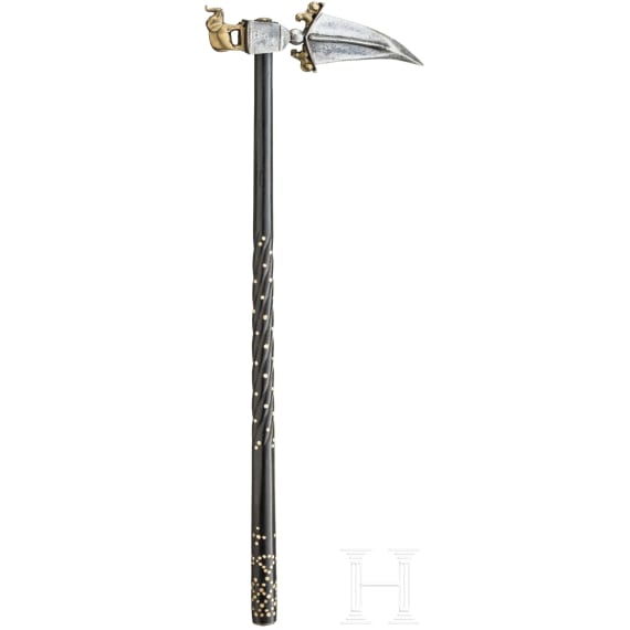 Zaghnal (Streitaxt), Indien, um 1800