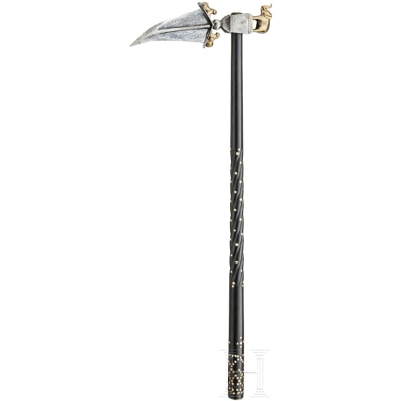Zaghnal (Streitaxt), Indien, um 1800