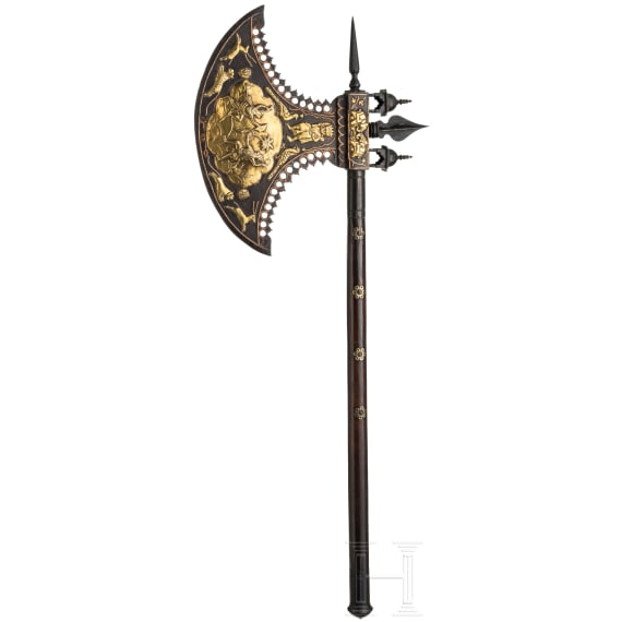 Zeremonialaxt (Tabar), Indien, um 1800