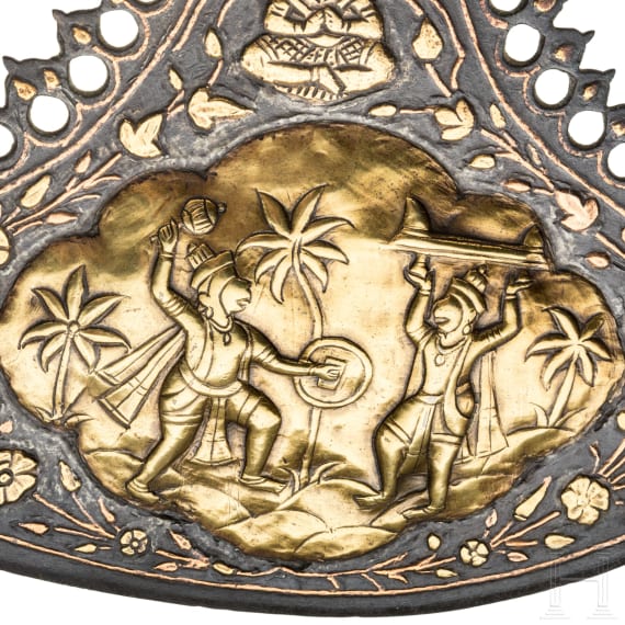 Zeremonialaxt (Tabar), Indien, um 1800