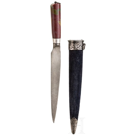 Kard mit Steingriff, Indien, um 1800