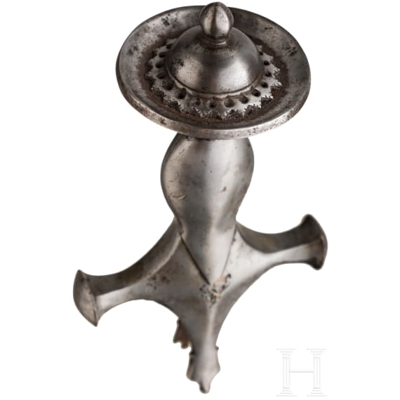 F&uuml;nf Tulwar-Griffe, Indien, um 1800
