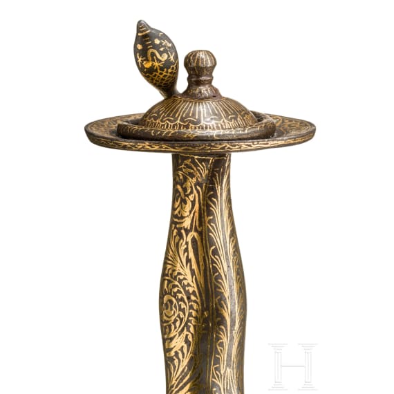 Goldtauschierter Khanda, Indien, 20. Jhdt.