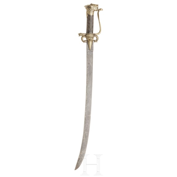 Messingmontierte Kastane, Ceylon, um 1800