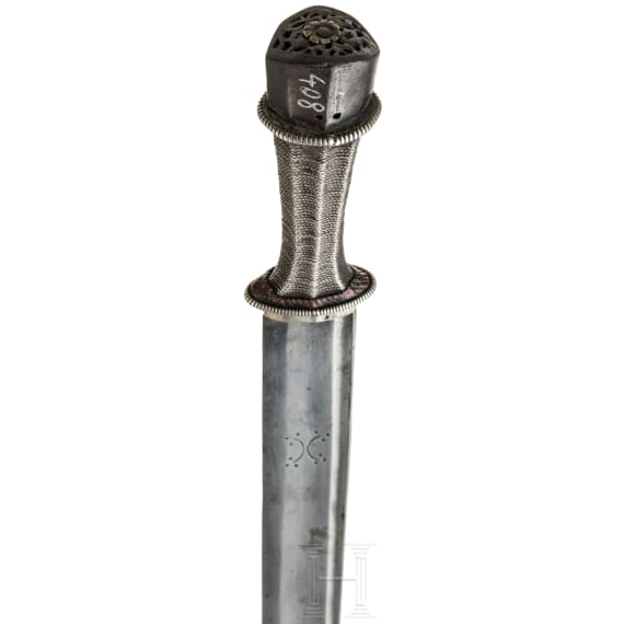 A Tibetan sword, 19th century