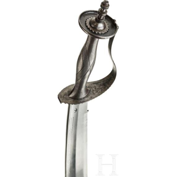 A heavy Nepalese kora sword, circa 1900