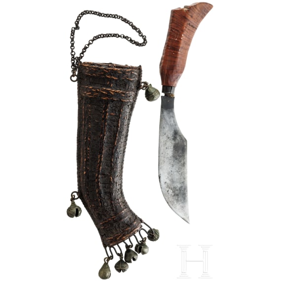 Bogobo-Sangi-Messer, Philippinen, um 1900