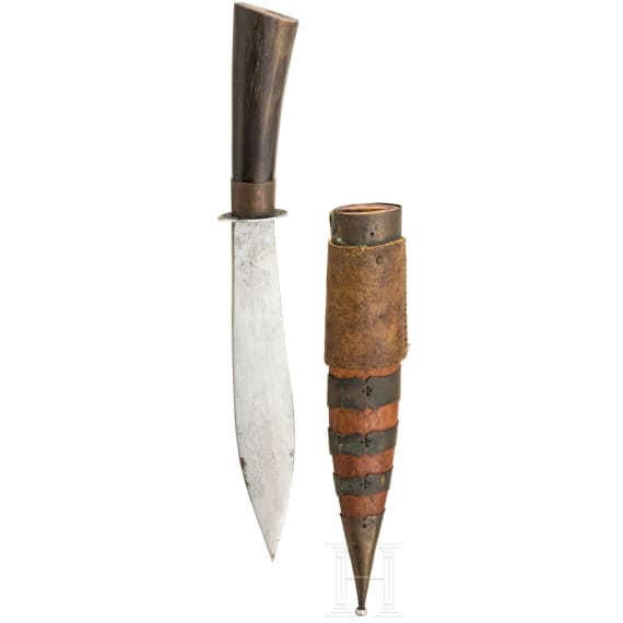 Hmong-Messer, S&uuml;dostasien, um 1900