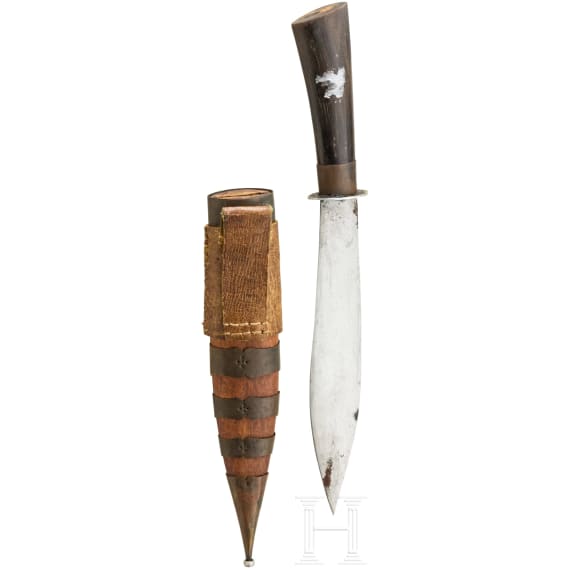 Hmong-Messer, S&uuml;dostasien, um 1900