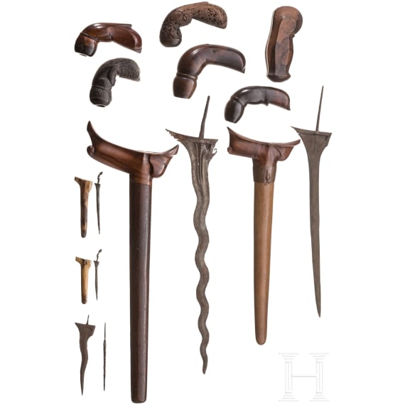 Sammlung Krise und Teile, u.a. Sumatra