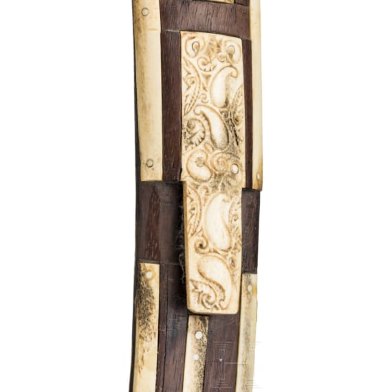 Au&szlig;ergew&ouml;hnlicher Mandau, Borneo, um 1900
