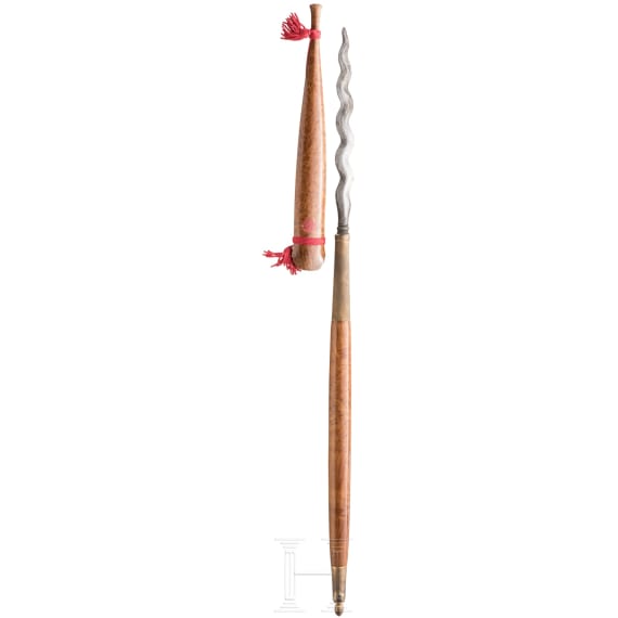 Kurzer Speer (Tombak), Java, Indonesien, 19. Jhdt.