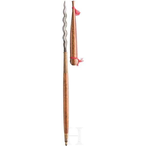 Kurzer Speer (Tombak), Java, Indonesien, 19. Jhdt.