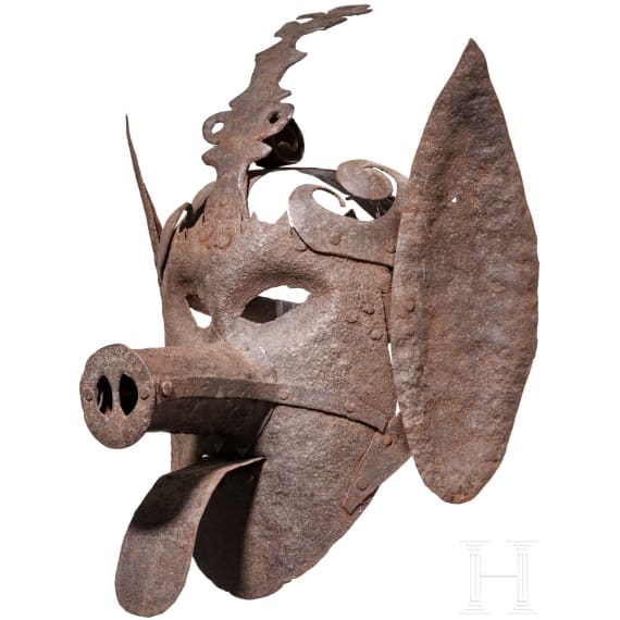 A German scold's briddle in 16th/17th century style, 19th century