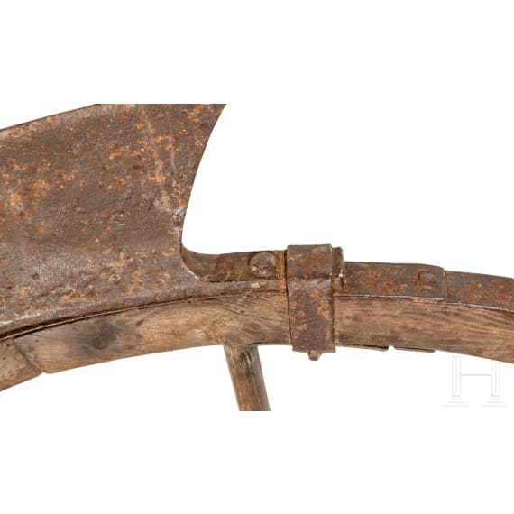 A German executioner's wheel, 17th/19th century