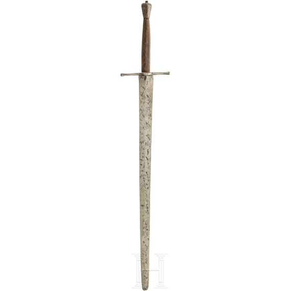 An executioner's sword, historicism in the style of the 17th century