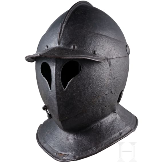 A northern Italian Savoyard cuirassier helmet, circa 1600