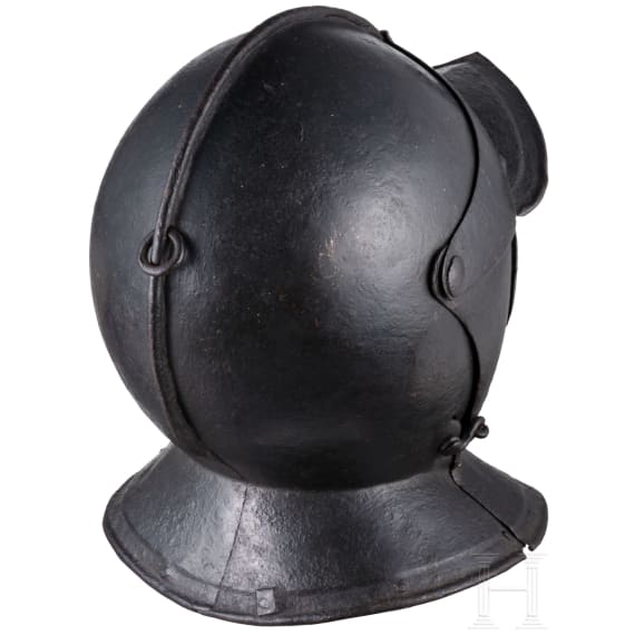 A northern Italian Savoyard cuirassier helmet, circa 1600