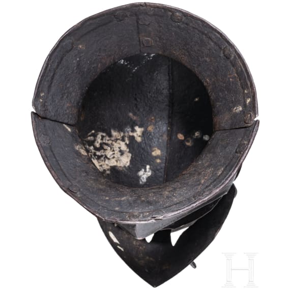A northern Italian Savoyard cuirassier helmet, circa 1600