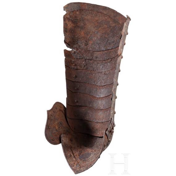An Italian left cuisse, 1st half of the 17th century