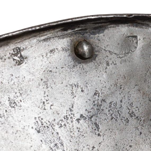 A bulletproof iron rondache, Nuremberg, circa 1590