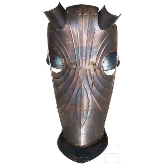 A chamfron, collector's replica in the style of the 16th century