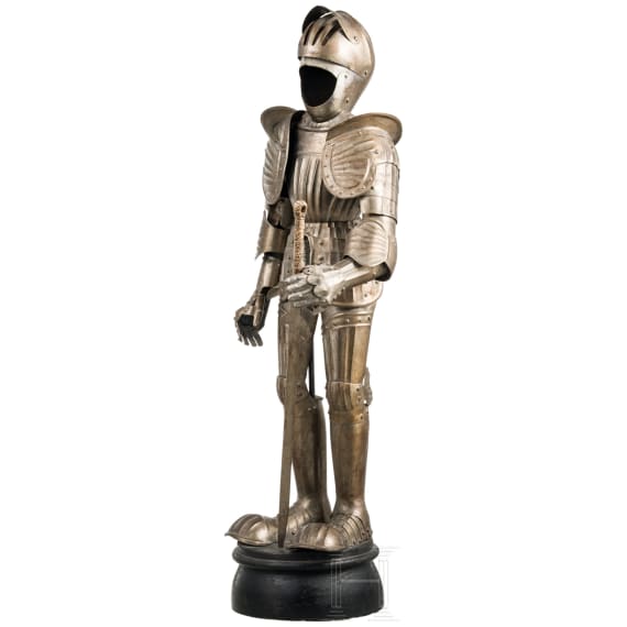 A German miniature suit of Maximilian armour, circa 1880