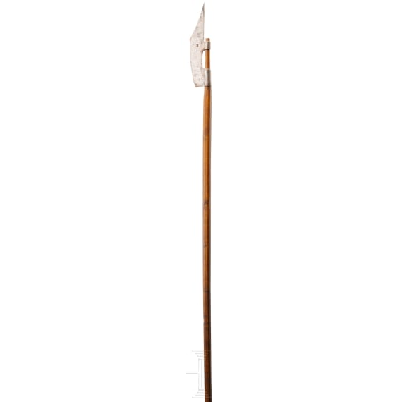 A rare Swiss medieval halberd, 2nd half of the 14th century