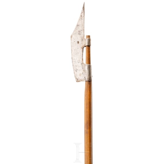 A rare Swiss medieval halberd, 2nd half of the 14th century