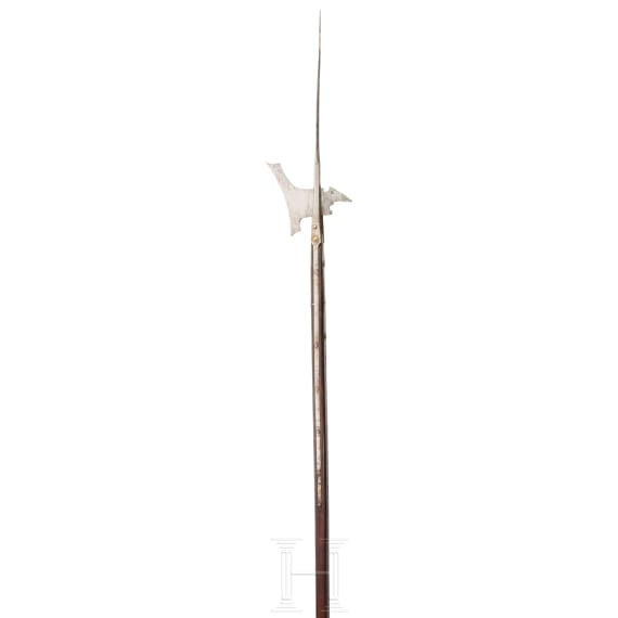 Landsknechtische Hellebarde, deutsch, um 1540/50
