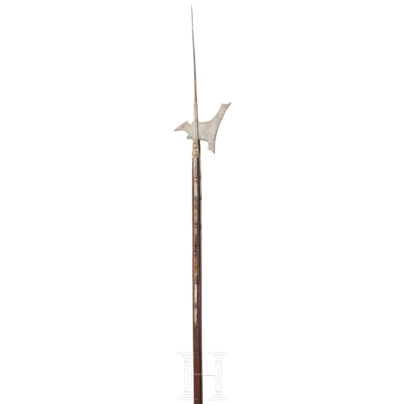 Landsknechtische Hellebarde, deutsch, um 1540/50