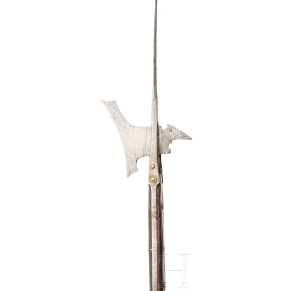 Landsknechtische Hellebarde, deutsch, um 1540/50