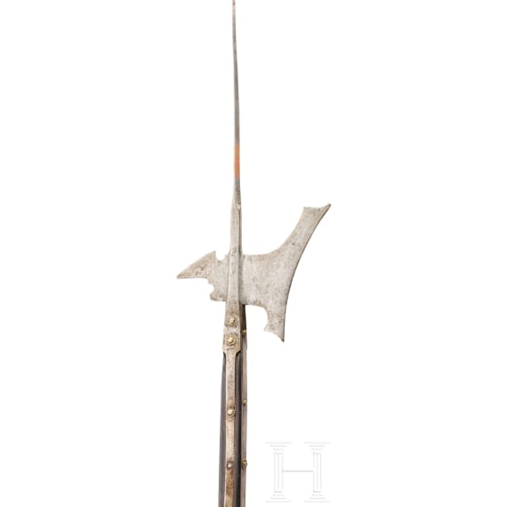 Landsknechtische Hellebarde, deutsch, um 1540/50