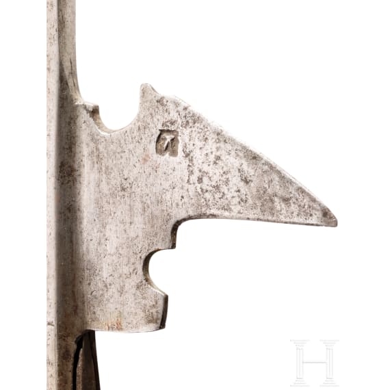 Landsknechtische Hellebarde, deutsch, um 1540/50