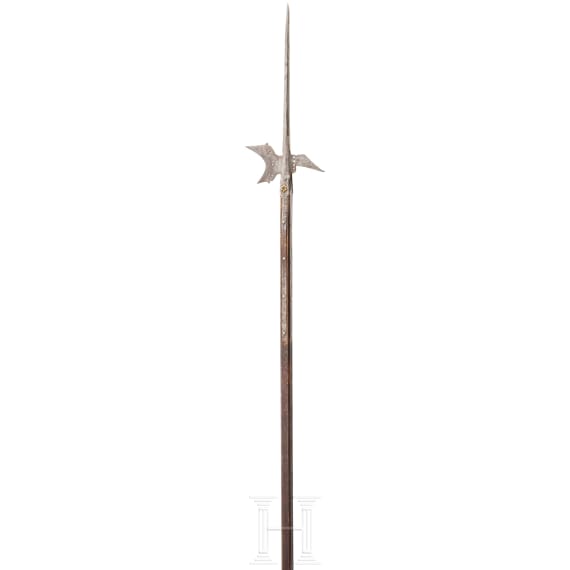 A German halberd, circa 1600