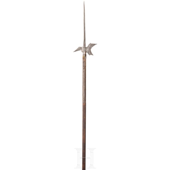 A German halberd, circa 1600